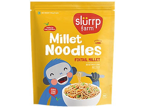 Slurrp Farm Foxtail Millet Hakka Noodles, 192 g