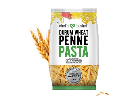 Chefs Basket Durum Wheat Penne Pasta, 500 g