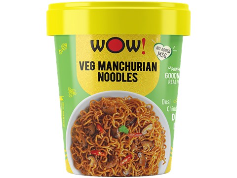 Wow! Noodles Veg Manchurian Cup Noodles, 90 g