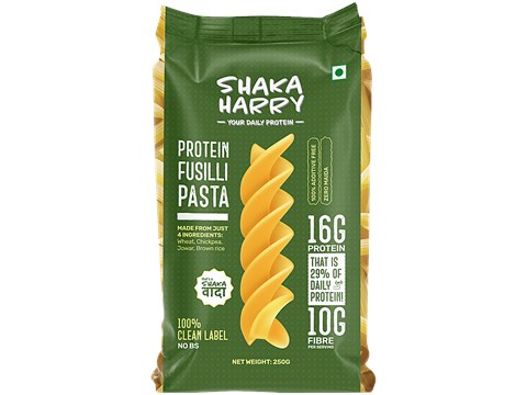 Shaka Harry Protein Fusilli Pasta, 250 g