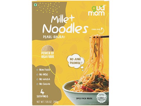 Gudmom Bajra Millet Noodles, 180 g