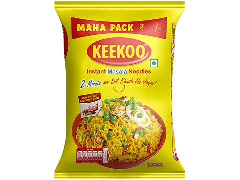Keekoo Veg Instant Masala Noodles, 56 g