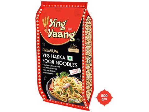 Savorit Premium Veg Hakka Sooji Noodles - No Preservatives, 800 g