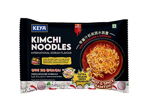 Keya Kimchi Noodles - Hot & Spicy Ramyun, 89 g