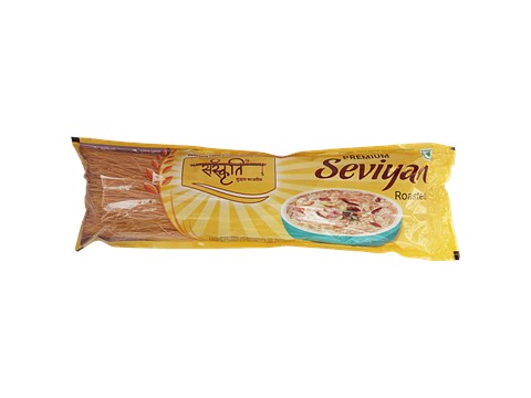 Sanskriti Long Cut Seviyan - Roasted, Premium Quality, For Sweet, Savoury Preparations, 200 g