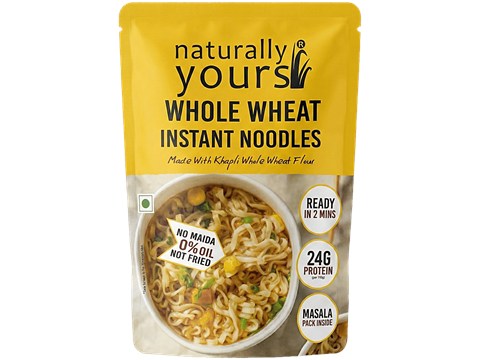 Naturally Yours Khapli Whole Wheat Instant Noodles, 175 g