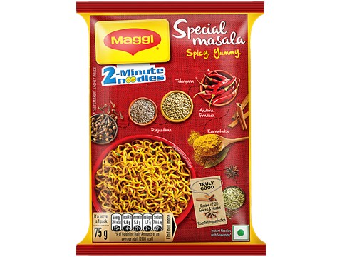 Maggi 2-Minute Special Masala Instant Noodles, 75 g