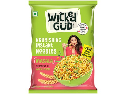 WickedGud Masala Instant Noodles, 69 g