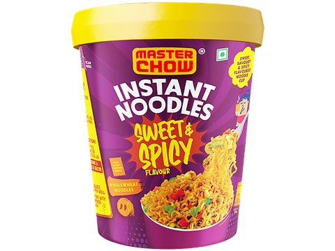 MasterChow Instant Cup Noodles - Sweet & Spicy, 100 g