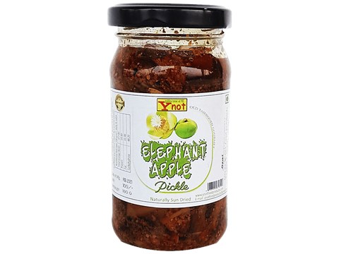 Y not Elephant Apple Pickle, 180 g