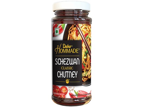 Dabur Hommade Schezwan Classic Chutney, 250 g