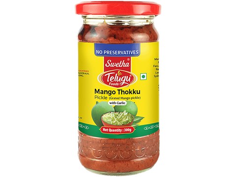 Swetha Telugu foods Mango Thokku, 300 g