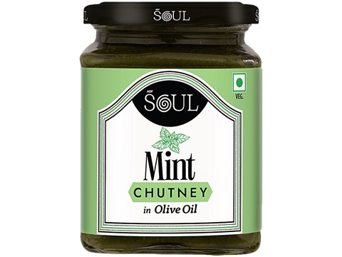 ADF Soul Mint Chutney In Olive Oil, 270 g