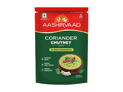 Aashirvaad Coriander Chutney, 120 g
