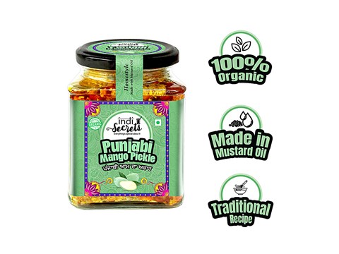 indiSecrets Organic Mango Pickle, 250 g