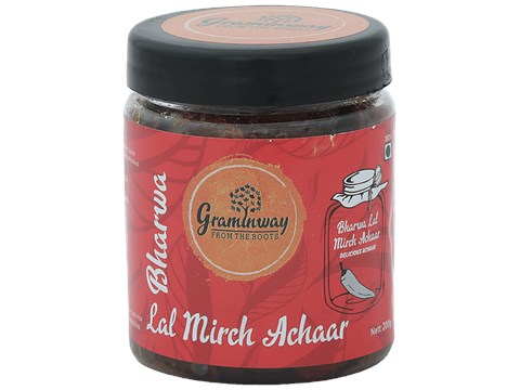 Graminway Bharwa Lal Mirch Achar, 200 g