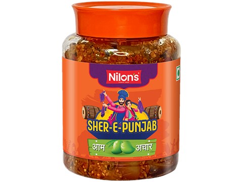Nilon's Sher-E- Punjab Mango Pickle, 500 g