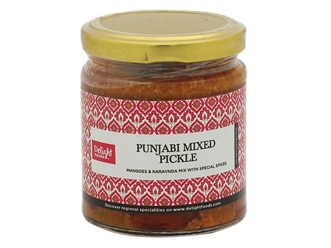 Delight Foods Pickle - Special Punjabi Mixed, 200 g
