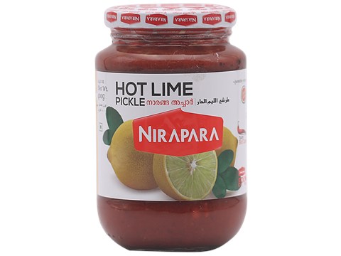Nirapara Pickle - Hot Lime, 400 g
