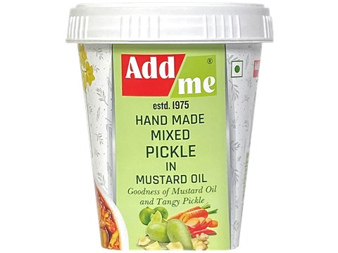 Add me Hand Made Mixed Pickle In Mustard Oil, 500 g