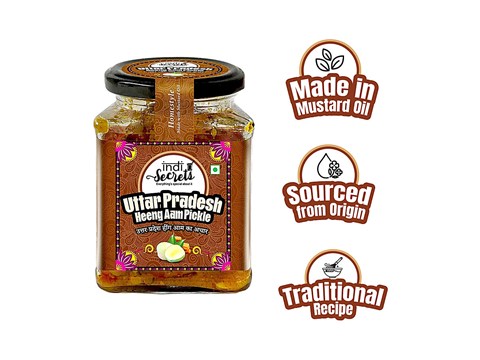 indiSecrets Uttar Pradesh Heeng Aam Pickle, 250 g
