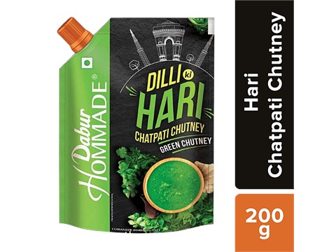 Dabur Hommade - Dilli Ki Hari Chatpati Chutney, 200 g