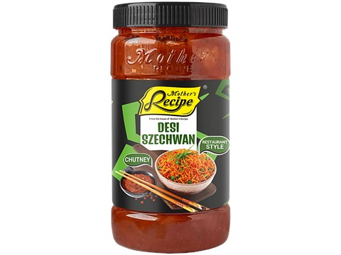 Mother's Recipe Desi Szechwan Chutney For Dip & Spread - Hot & Flavourful, 1 kg