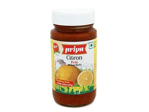 Priya Pickle - Citron Without Garlic, 300 g