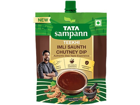 Tata Sampann Teekhi Imli Saunth Chutney Dip, 200 g