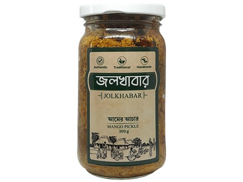 Jolkhabar Mango Pickle - Aam Er Aachar, 200 g