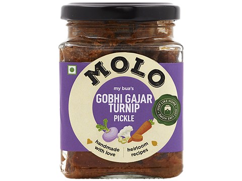 Molo My Bua's Gobhi Gajar & Turnip Pickle, 250 g
