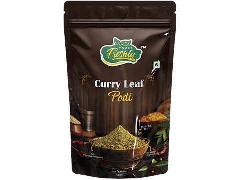 Yours Freshly Curry Leaf Podi, 50 g