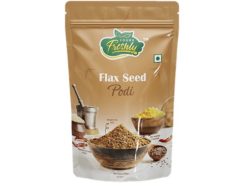 Yours Freshly Flax Seed Podi, 50 g