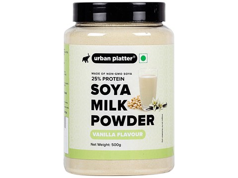 Urban Platter Soya Milk Powder - Vanilla Flavour, 500 g