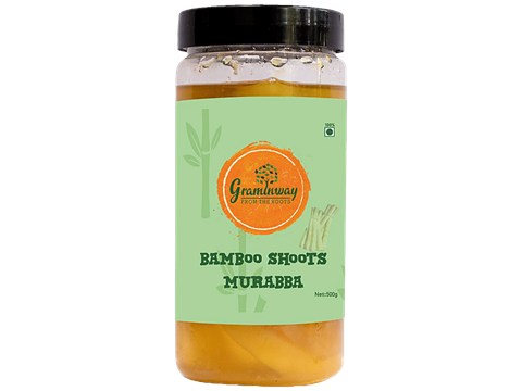 Graminway Bamboo Shoots Murabba - May Help In Weight Management, 500 g