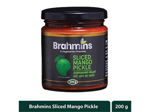 Brahmins Sliced Mango Pickle, 200 g