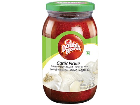 Double Horse Garlic Pickle, 400 g