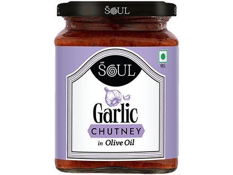 ADF Soul Garlic Chutney In Olive Oil, 275 g