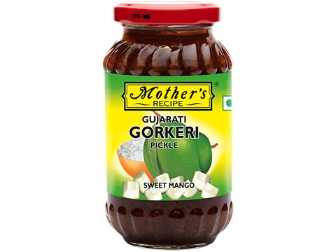 Mother's Recipe Pickle - Gujarati Gorkeri, 350 g