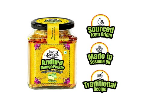 indiSecrets Andhra Mango Pickle, 250 g