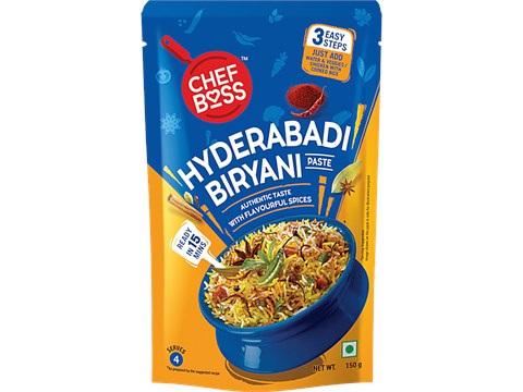 ChefBoss Hyderabadi Biryani Masala Paste - Ready To Cook, 150 g