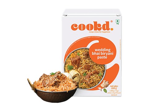 Cookd Wedding Bhai Biryani Masala Paste, 255 g