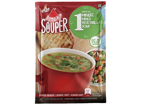 Bambino Soup Powder - Mixed Vegetable, 15 g