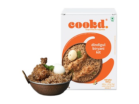 Cookd Dindigul Biryani Kit, 505 g
