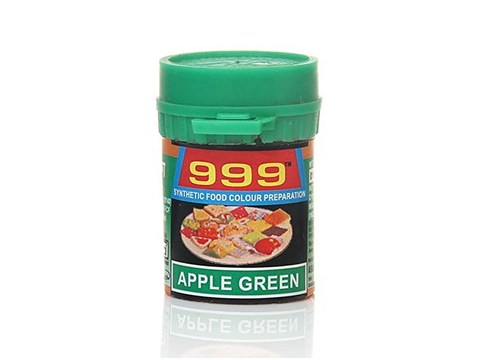 999 Synthetic Food Colour Preparation Apple Green, 10 g