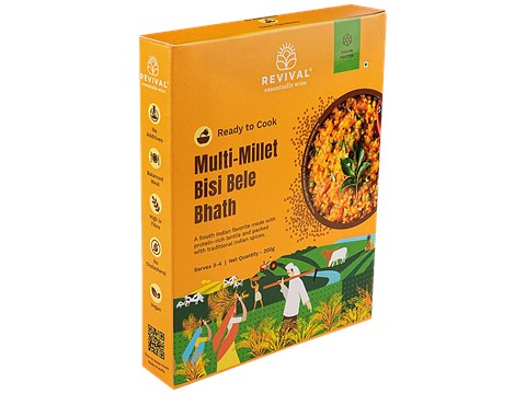 Revival Multi-Millet Bisi Bele Bhath, 200 g