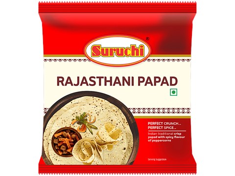Suruchi Papad - Rajasthani, 500 g