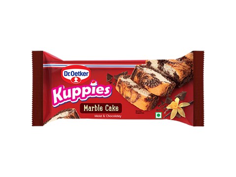 Dr.Oetker Kuppies Marble Cake, 125 g
