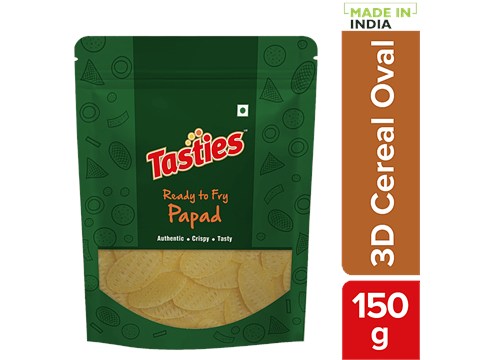 Tasties Ready To Fry - 3D Cereal Oval, 150 g
