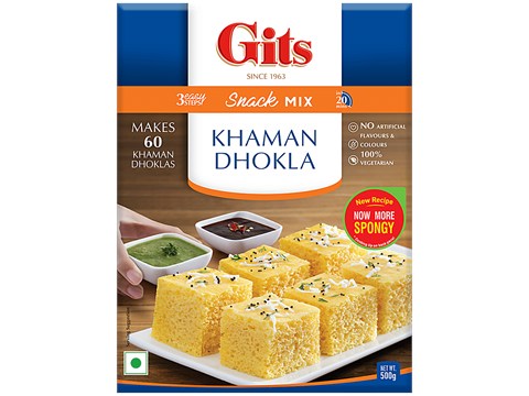 Gits Khaman Dhokla Snack Mix, 500 g